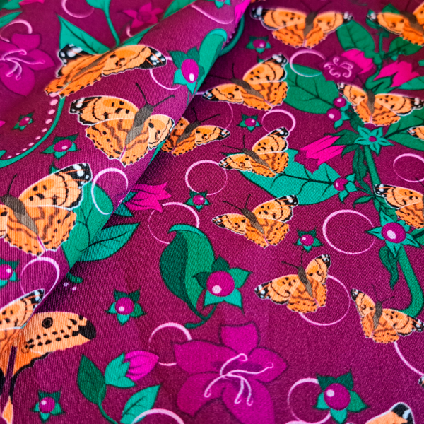 Nouveau motif – Popeline Belles Dames