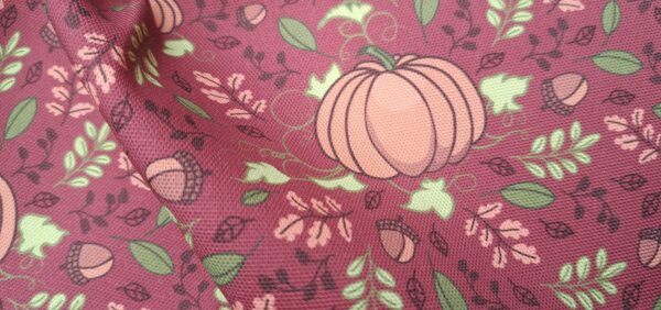 Nouveau – Toile de coton Bal des Citrouilles