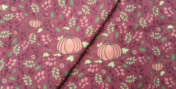 Nouveau – Toile de coton Bal des Citrouilles