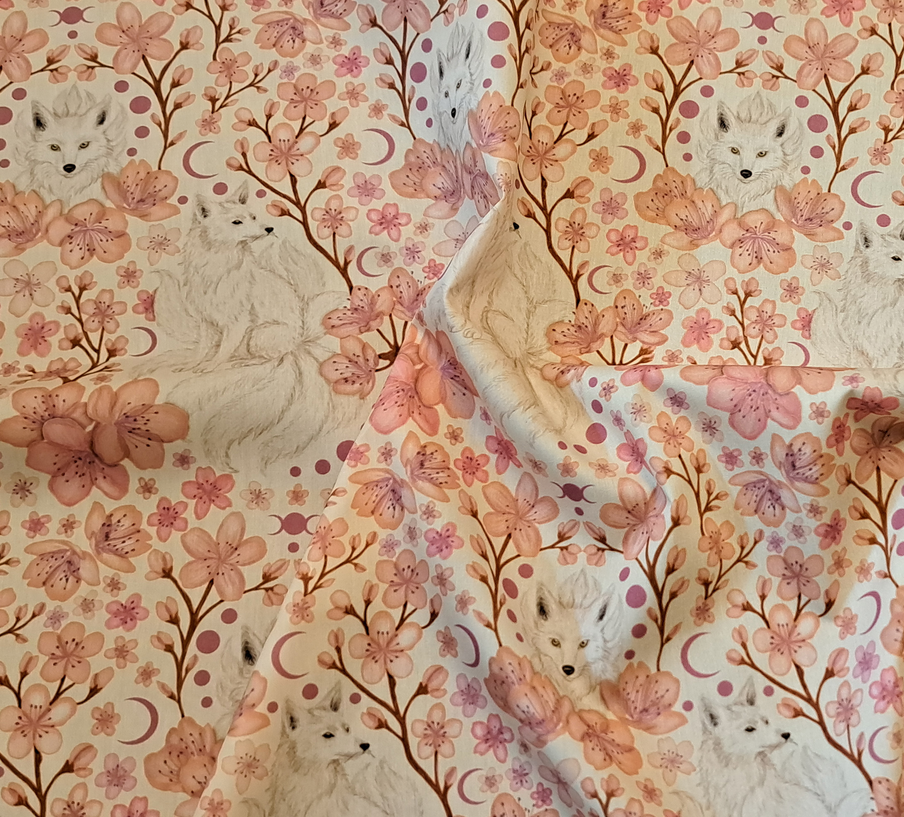 Coupon velours oekotex – Le Souffle de la Louve