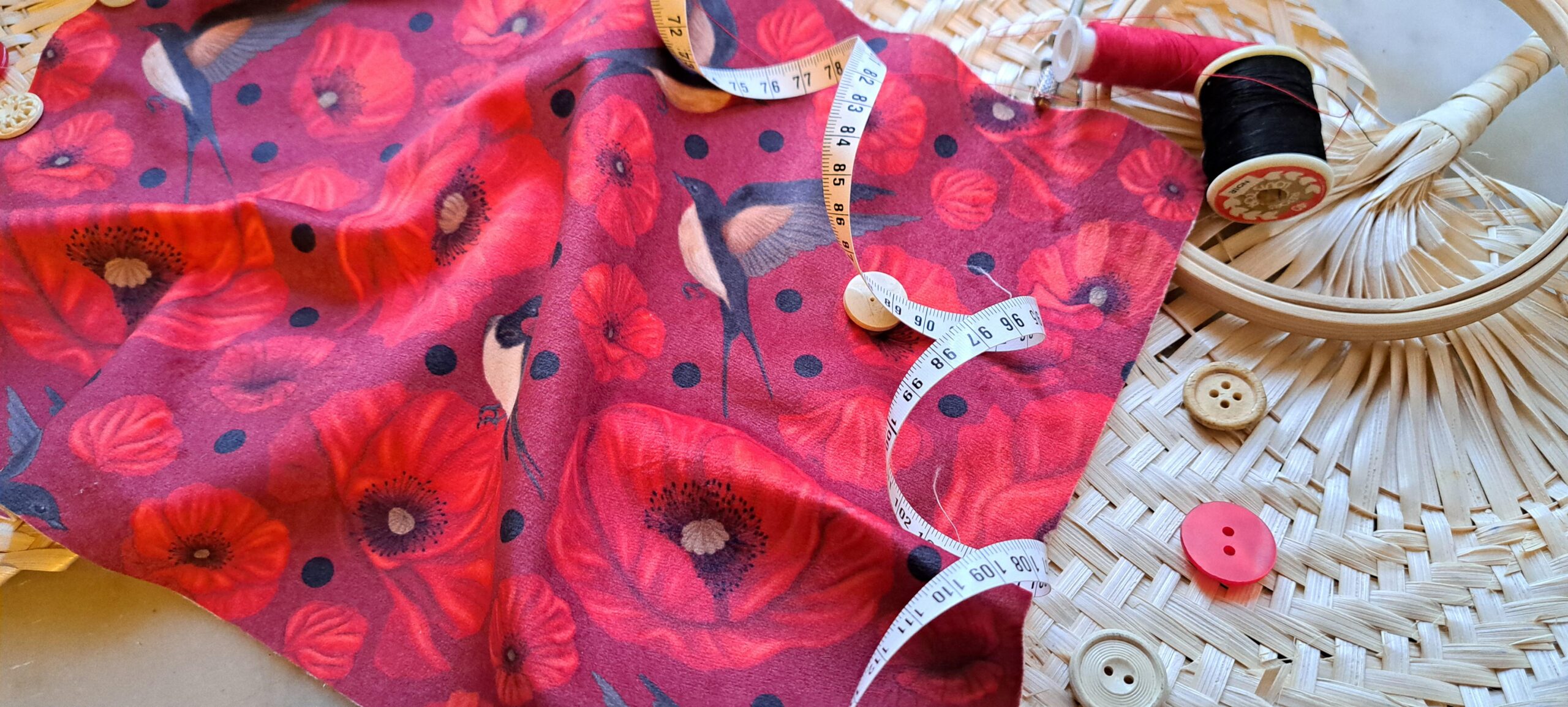 Velours oeko-tex imprimé en France – Motif Mésange – Pensée d’une Mésange – Fond Jean Velours oeko-tex imprimé en France – Motif Mésange – Pensée d’une Mésange – Fond Jean