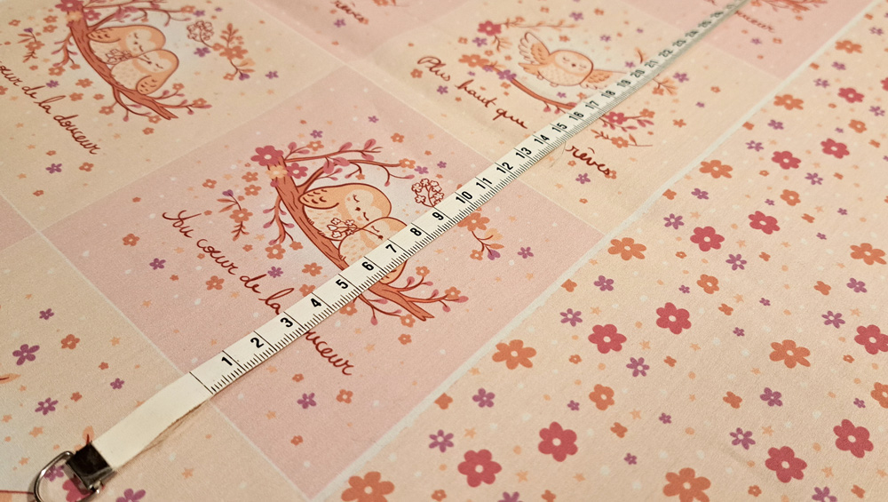 Nouveau – Popeline oeko-tex imprimé en France – Motif Panneau créatif Chouettes Nyctales – Fond Ecru Nouveau - Popeline oeko-tex imprimé en France - Motif Panneau créatif Chouettes Nyctales - Fond Ecru – Image 11