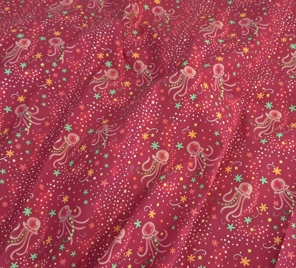 Nouveau – Popeline — Méduses Stellaires – Version Acidulée Nouveau - Popeline — Méduses Stellaires - Version Acidulée – Image 8