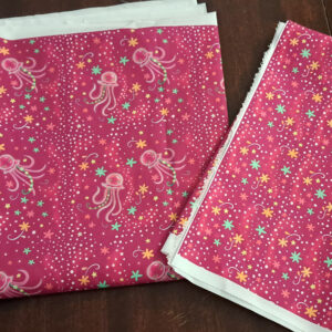 Coupon illustré 12 × 12 cm – Méduses Stellaires Acidulée — Briller
